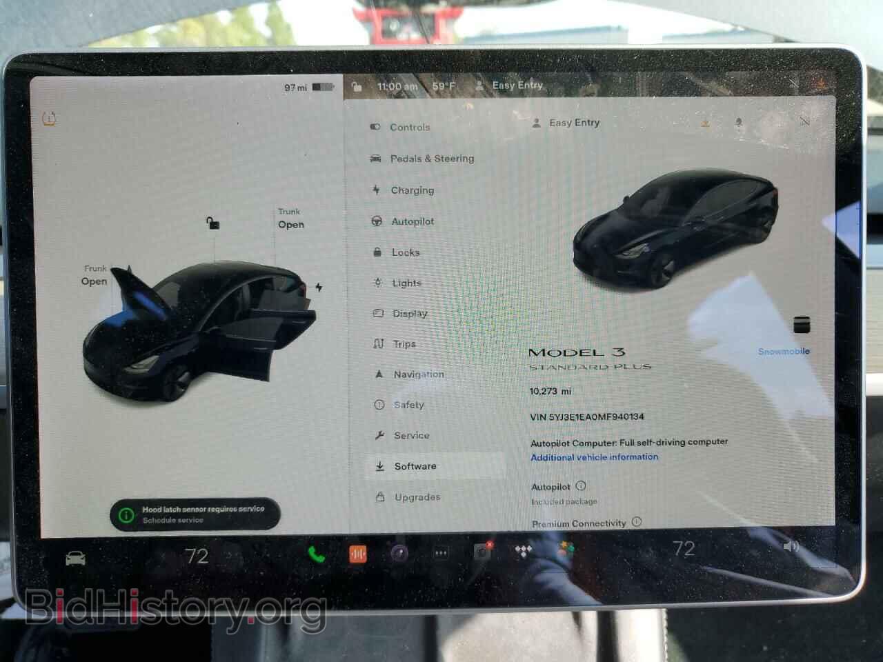 2021 TESLA MODEL 3 - VIN: 5YJ3E1EA0MF940134 - Photo 9