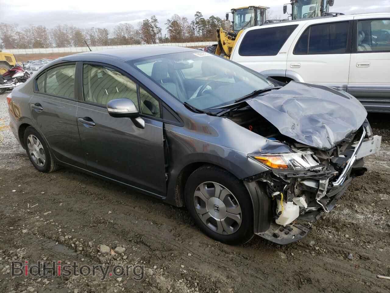 2012 HONDA CIVIC - VIN: JHMFB4F34CS006274 - Фото 4