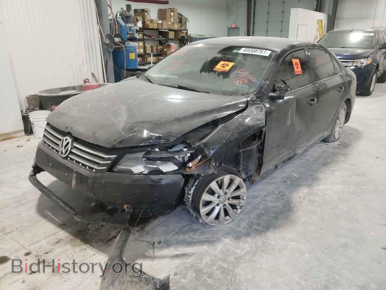 2012 VOLKSWAGEN PASSAT - VIN: 1VWAP7A39CC084823 - Фото 2