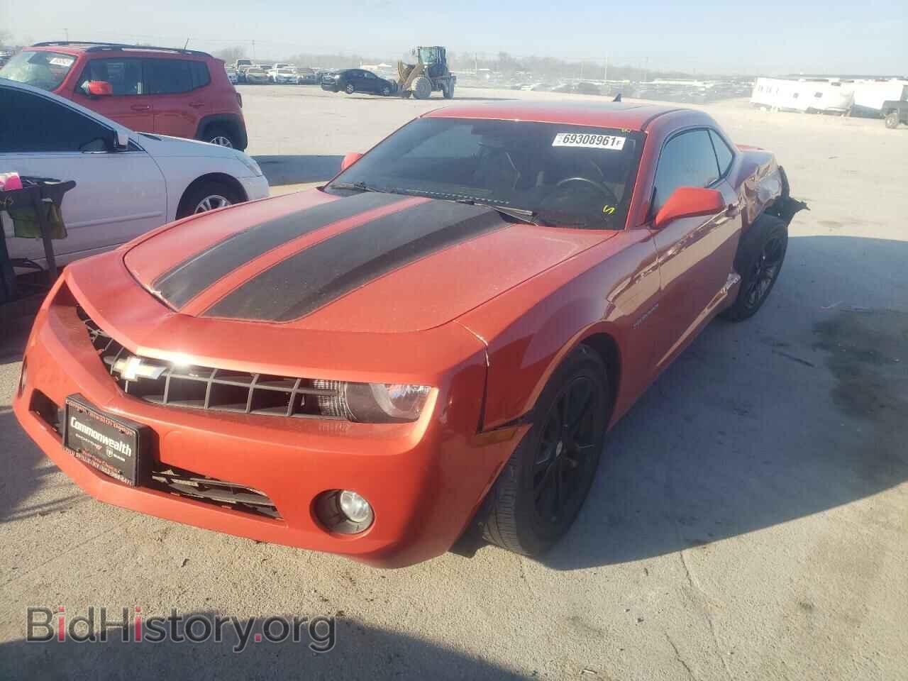 2013 CHEVROLET CAMARO - VIN: 2G1FB1E37D9225209 - Фото 2