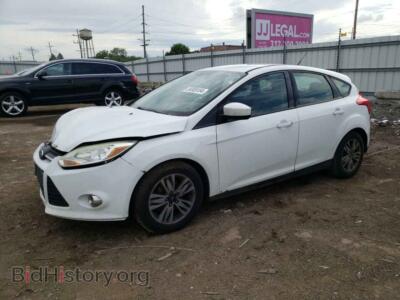 2012 Ford FOCUS SE, white — VIN 1FAHP3K20CL122462, Copart