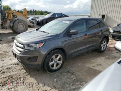 2016 Ford EDGE SE, gray — VIN 2FMPK4G96GBC30361, Copart