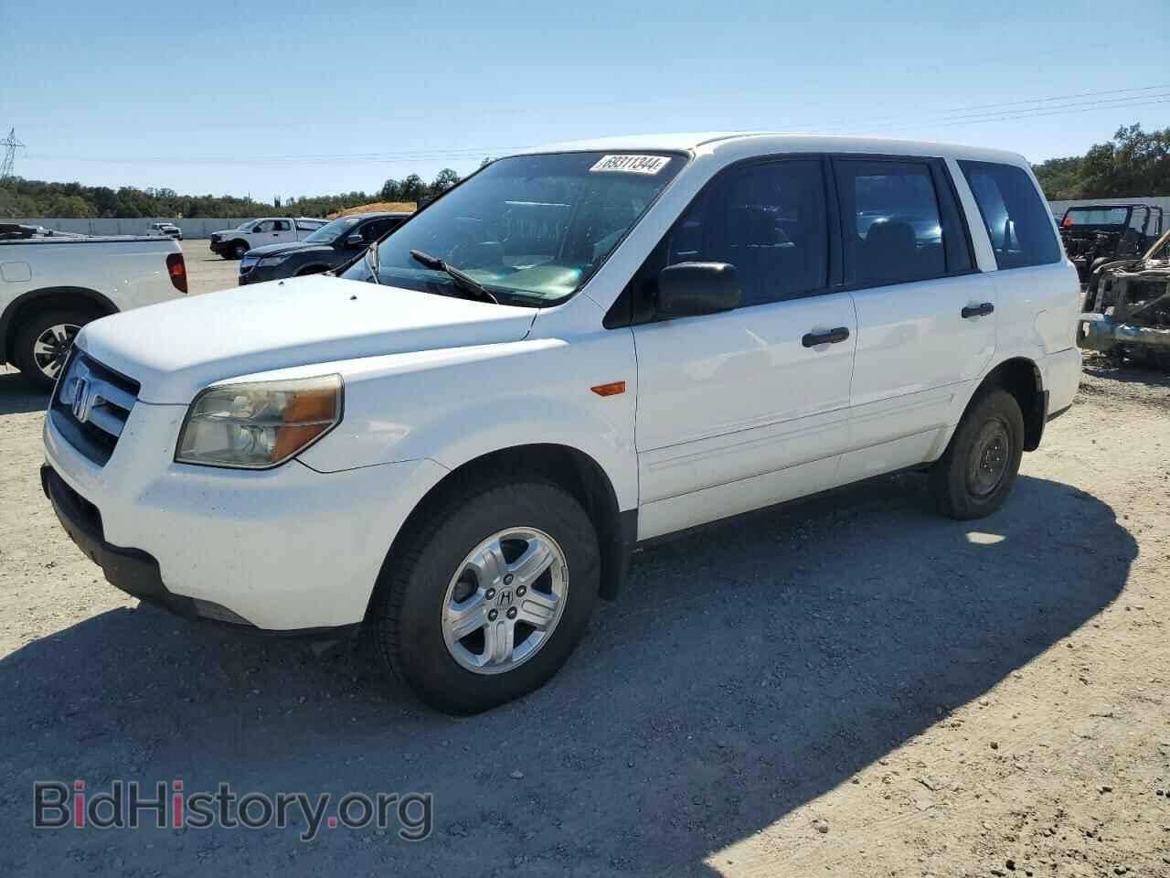 Photo 2HKYF18167H521631 - HONDA PILOT 2007