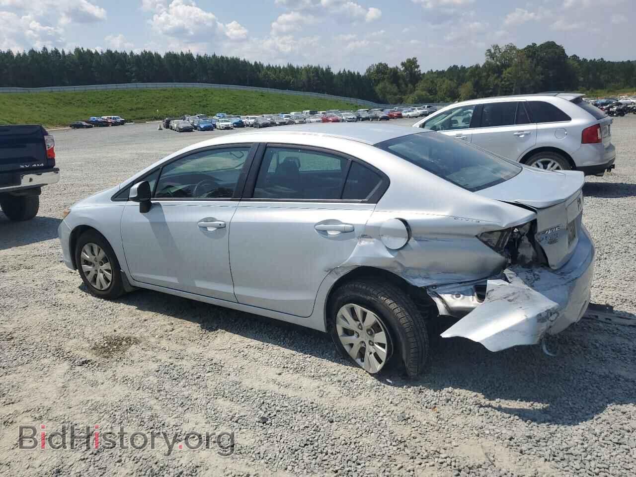 2012 HONDA CIVIC - VIN: 2HGFB2F57CH574132 - Фото 2