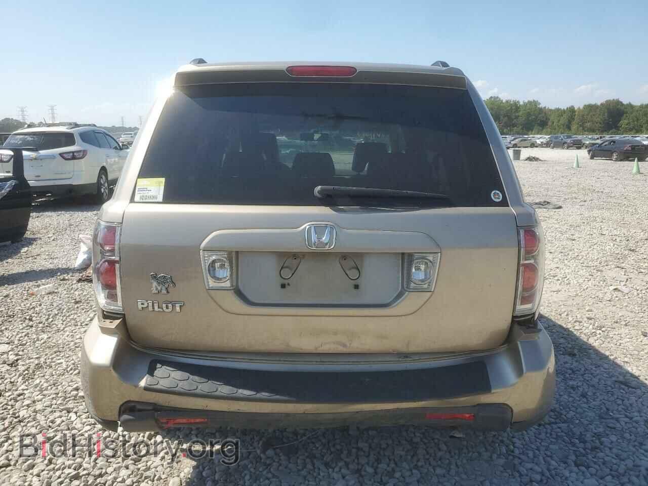 2007 HONDA PILOT - VIN: 5FNYF28527B019853 - Photo 6