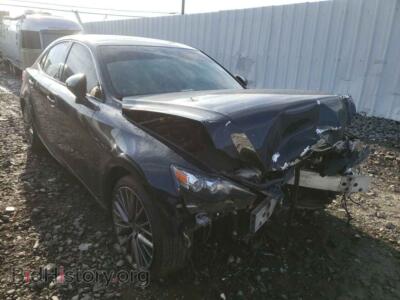 2015 Lexus IS IS 250, black — VIN JTHBF1D20F5071735, Copart