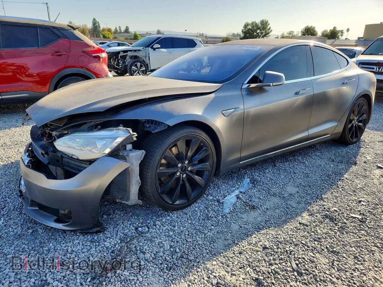 Фотография 5YJSA1S13EFP41186 - TESLA MODEL S 2014