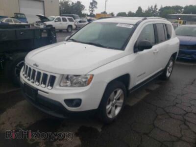 2012 Jeep COMPASS Latitude, белый — VIN 1C4NJCEA2CD589698, Copart