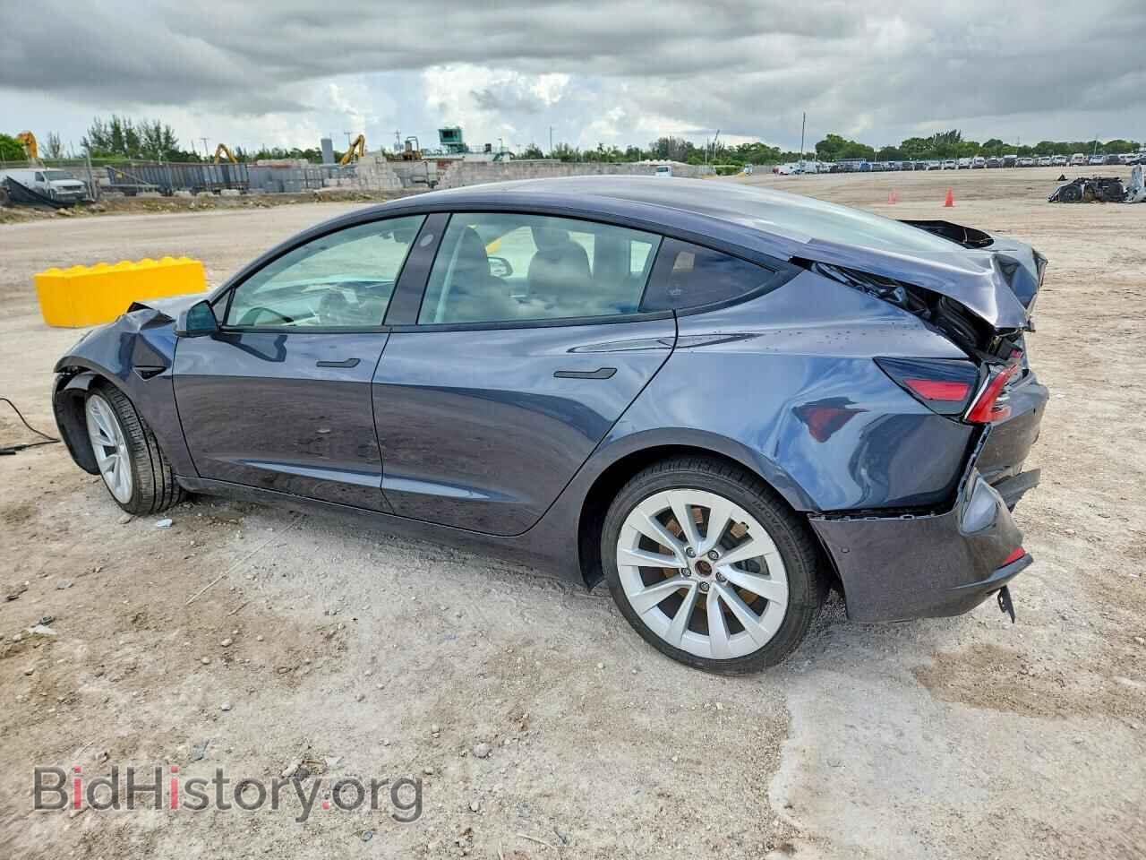 2022 TESLA MODEL 3 - VIN: 5YJ3E1EAXNF370306 - Фото 2