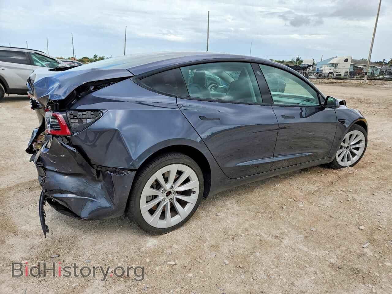 2022 TESLA MODEL 3 - VIN: 5YJ3E1EAXNF370306 - Фото 3
