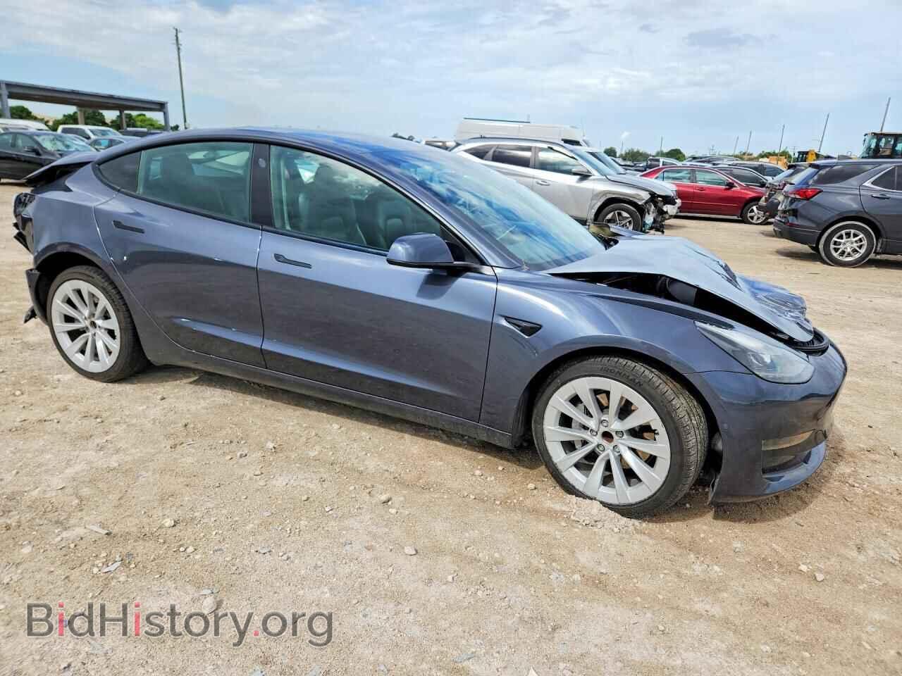 2022 TESLA MODEL 3 - VIN: 5YJ3E1EAXNF370306 - Фото 4