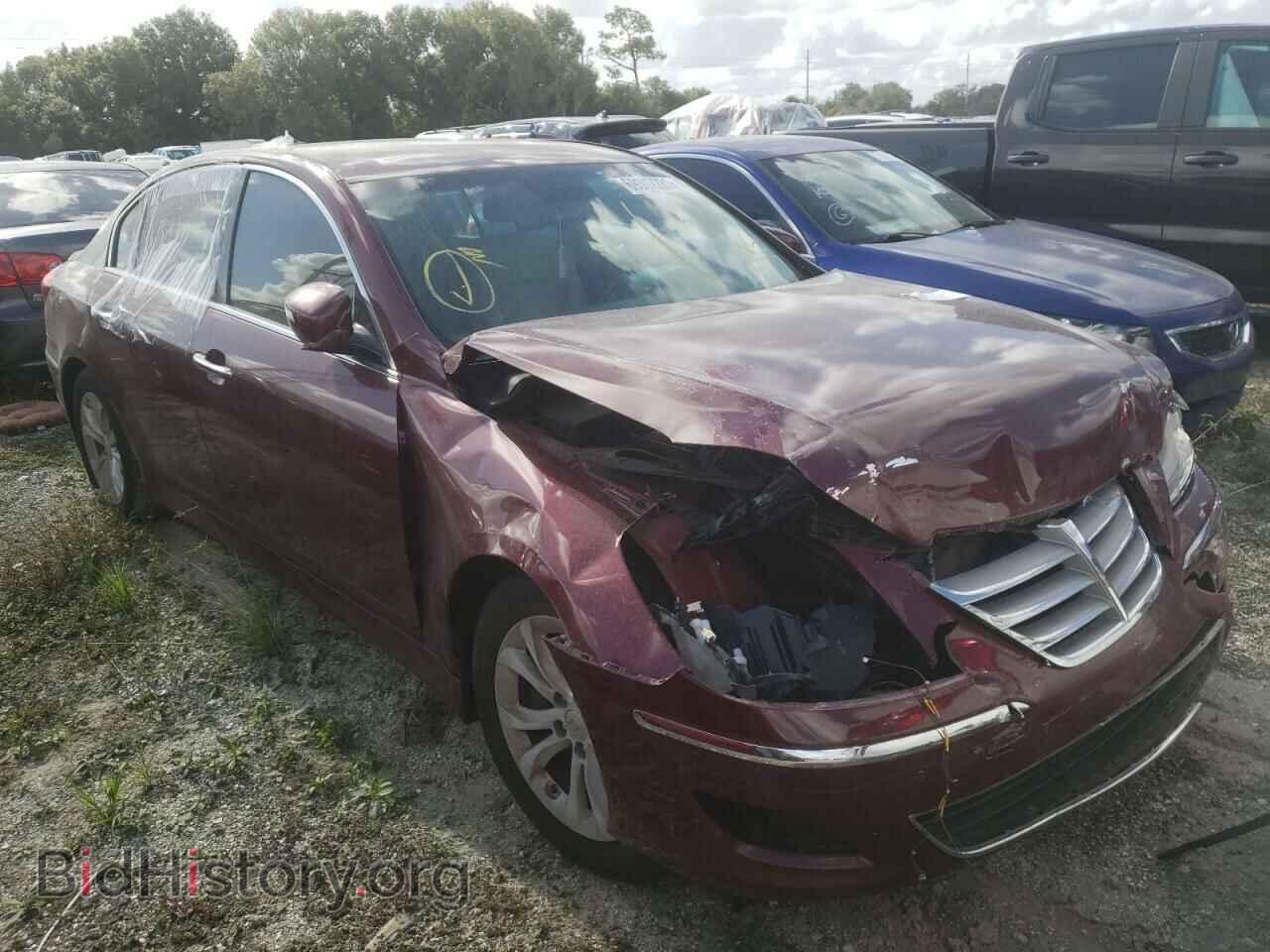 Photo KMHGC4DD6CU191040 - HYUNDAI GENESIS 2012