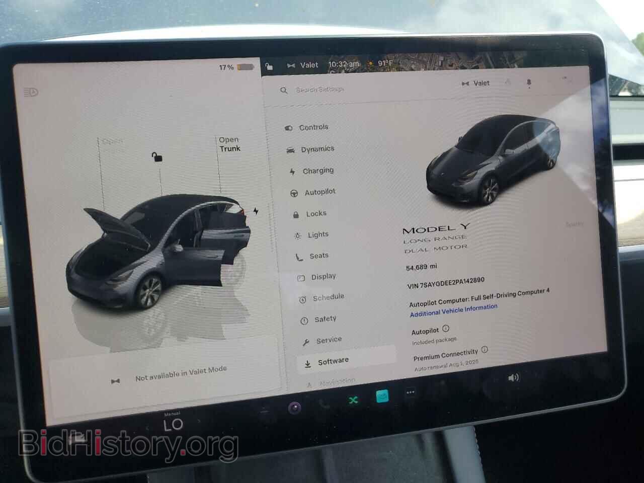2023 TESLA MODEL Y - VIN: 7SAYGDEE2PA142890 - Фото 9