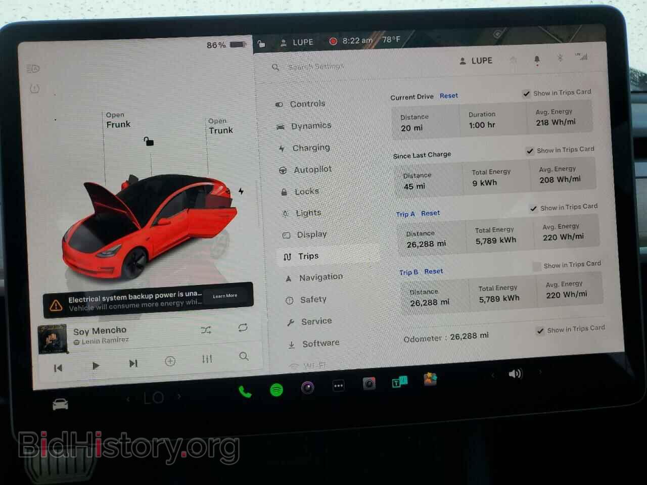 2023 TESLA MODEL 3 - VIN: 5YJ3E1EA2PF516152 - Photo 9