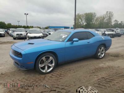 2015 Dodge CHALLENGER SXT, blue — VIN 2C3CDZAT7FH816789, Copart