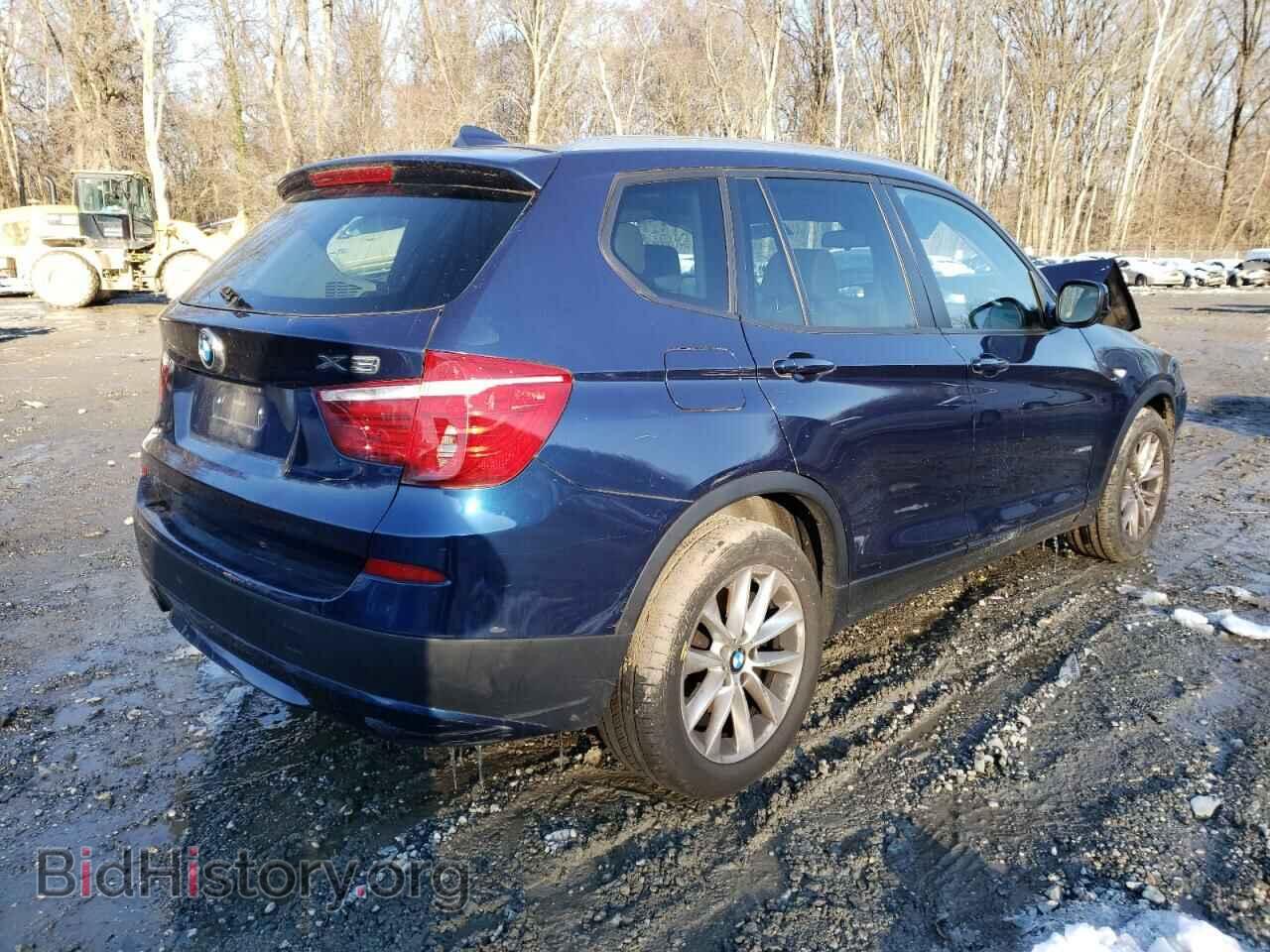 2013 BMW X3 - VIN: 5UXWX9C59D0A22491 - Фото 4
