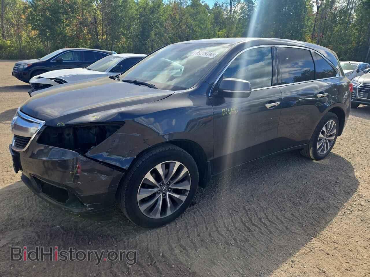 Photo 5FRYD4H6XFB502983 - ACURA MDX 2015