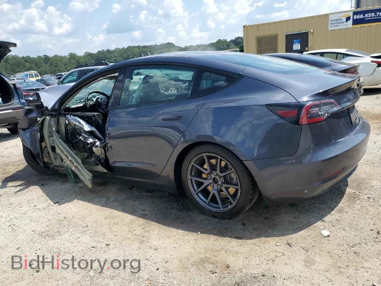 2022 TESLA MODEL 3 - VIN: 5YJ3E1EAXNF189366 - Фото 2