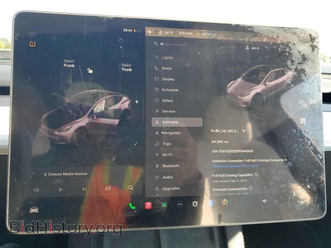 2023 TESLA MODEL Y - VIN: 7SAYGDED2PF948108 - Фото 9