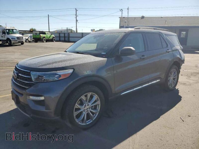 2020 Ford EXPLORER XLT (VIN 1FMSK8DH5LGC46826) — фото 1 из 15, Copart, повреждение: задняя часть