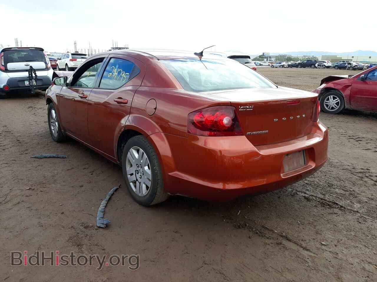 2012 DODGE AVENGER - VIN: 1C3CDZAB8CN238437 - Фото 3