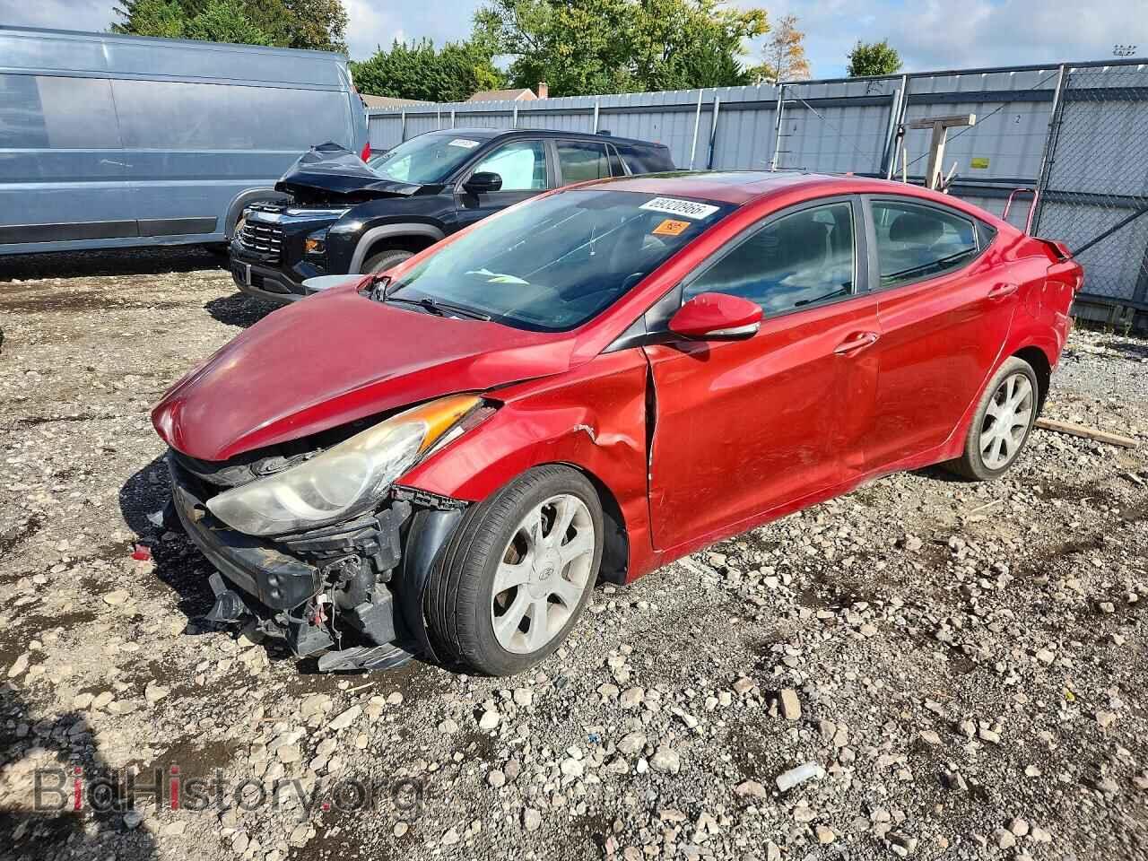 Photo KMHDH4AE5CU338899 - HYUNDAI ELANTRA 2012