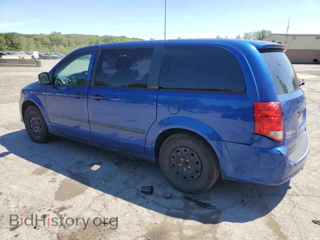2013 DODGE CARAVAN - VIN: 2C4RDGBG3DR804237 - Фото 2