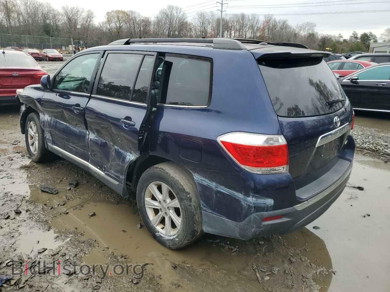 2012 TOYOTA HIGHLANDER - VIN: 5TDBK3EH0CS100376 - Фото 2