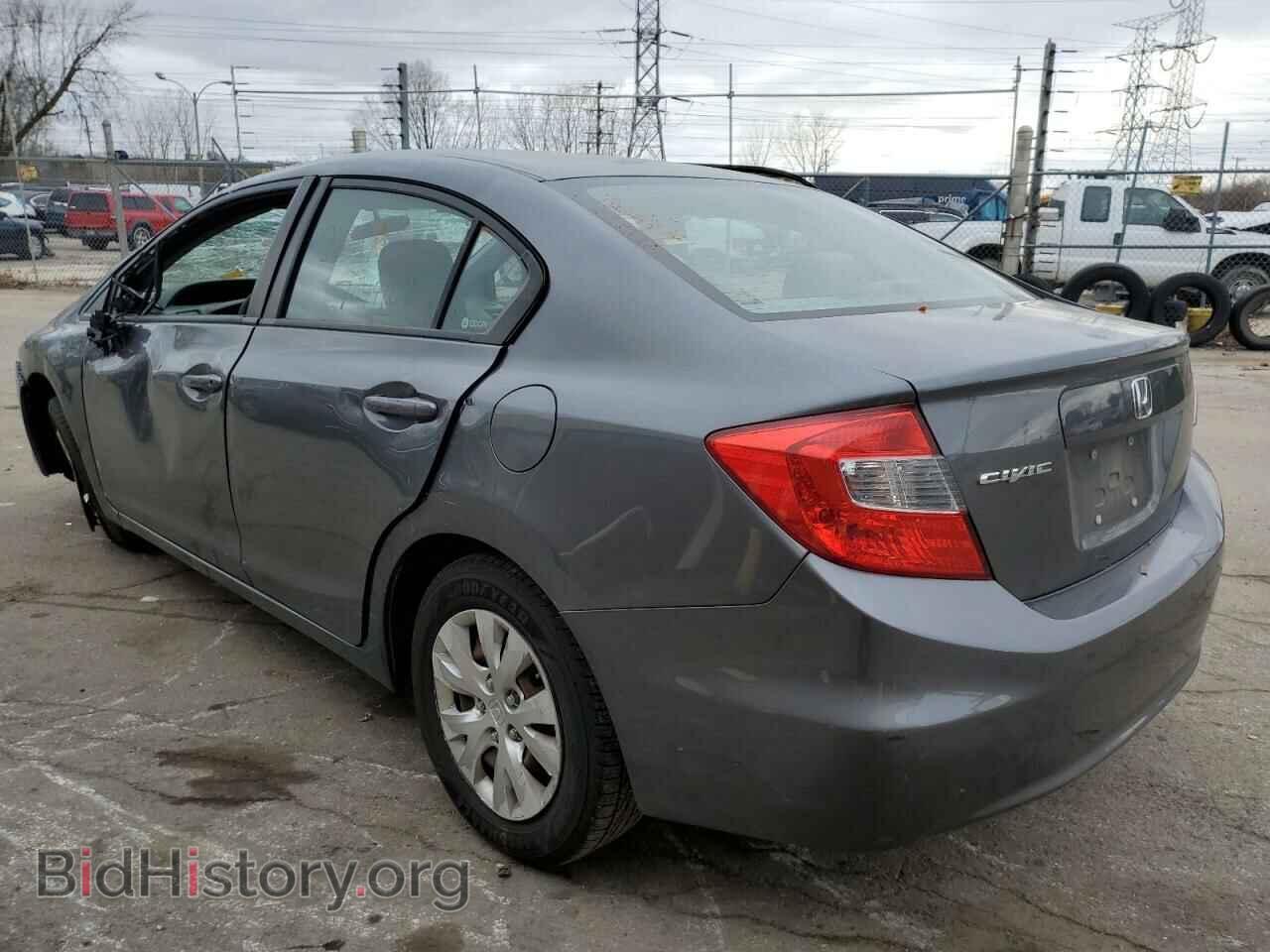 2012 HONDA CIVIC - VIN: 19XFB2F52CE036674 - Фото 2