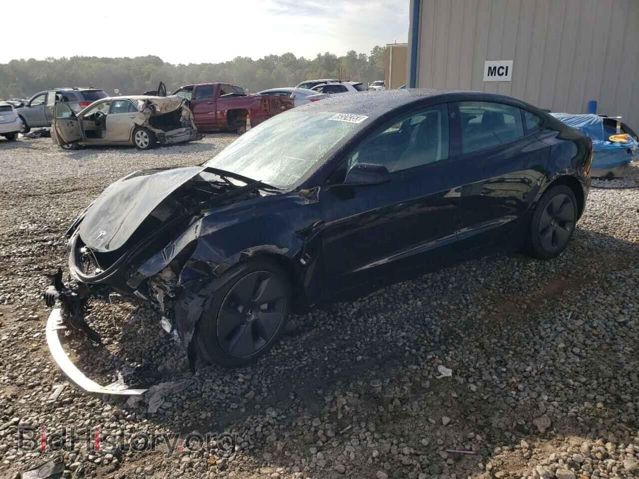 Photo 5YJ3E1EA0NF191322 - TESLA MODEL 3 2022