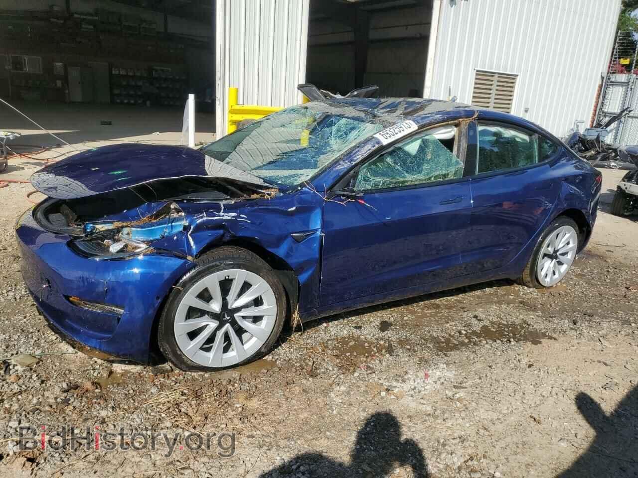 Фотография 5YJ3E1EA3NF239461 - TESLA MODEL 3 2022