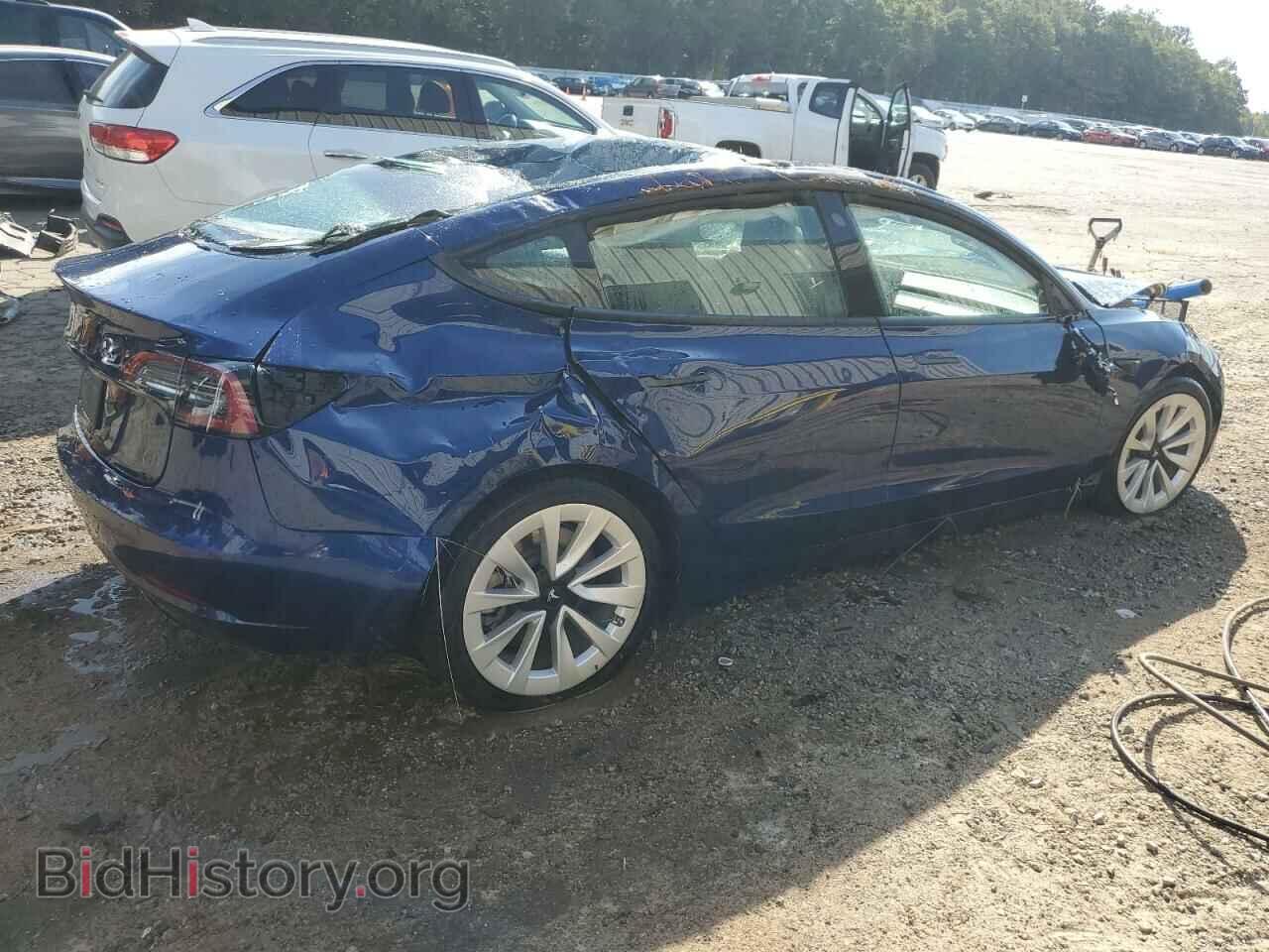 2022 TESLA MODEL 3 - VIN: 5YJ3E1EA3NF239461 - Фото 3