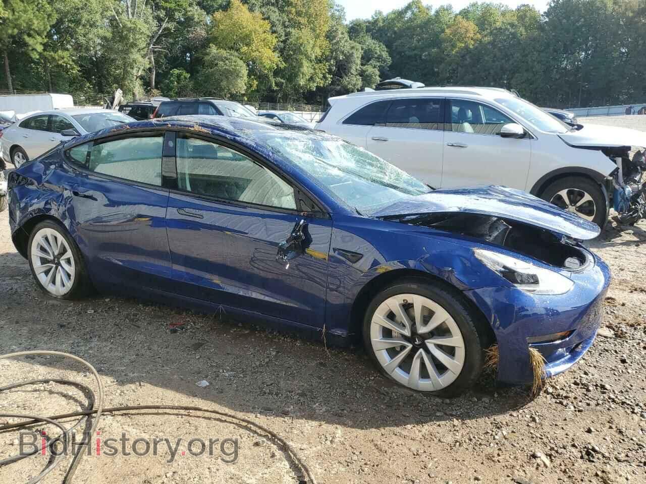 2022 TESLA MODEL 3 - VIN: 5YJ3E1EA3NF239461 - Фото 4