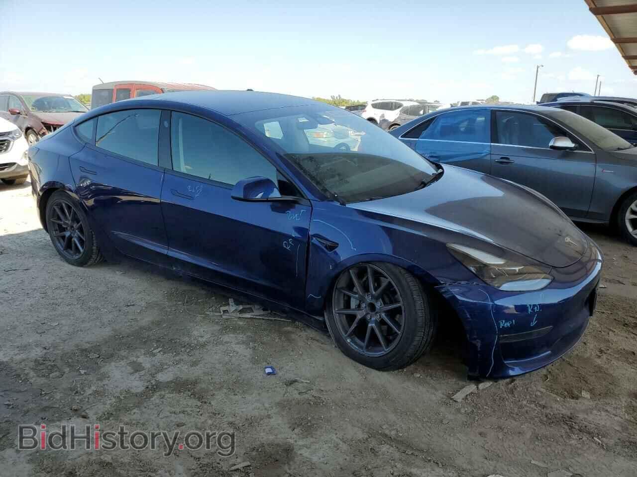 2022 TESLA MODEL 3 - VIN: 5YJ3E1EA6NF354426 - Фото 4