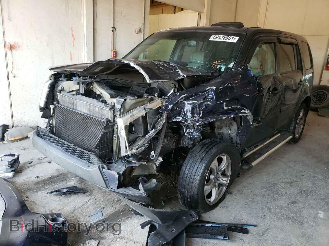 2013 HONDA PILOT - VIN: 5FNYF3H52DB021409 - Фото 2