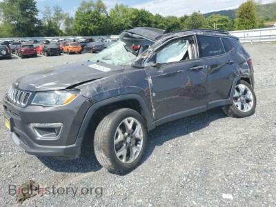 2020 Jeep COMPASS Limited, серый — VIN 3C4NJDCB8LT256014, Copart
