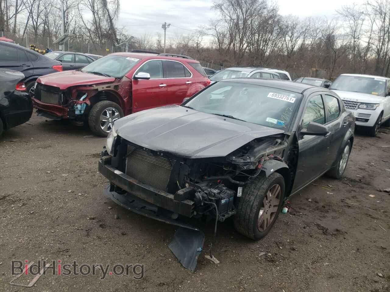 2014 DODGE AVENGER - VIN: 1C3CDZAB6EN182744 - Фото 2