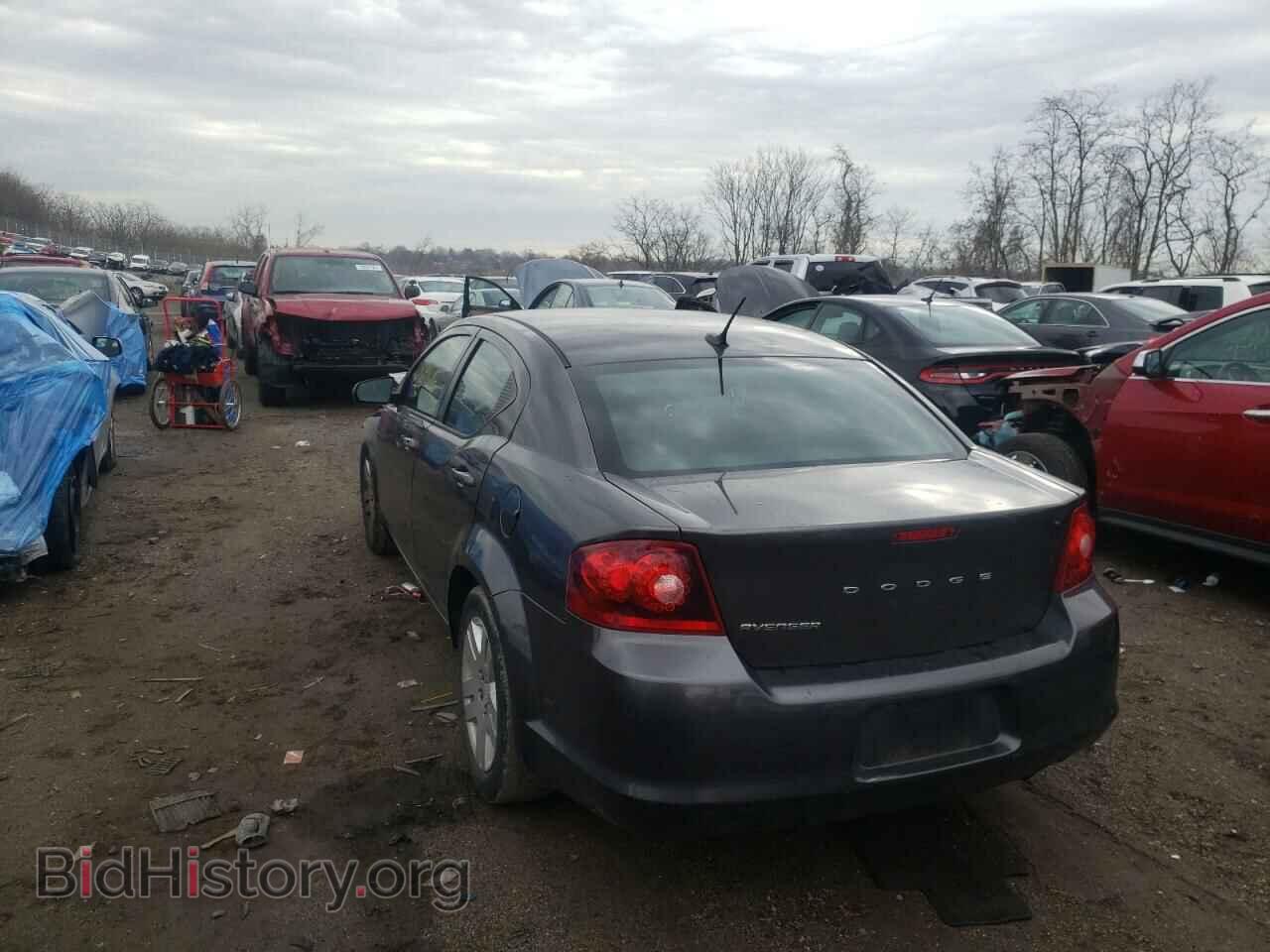 2014 DODGE AVENGER - VIN: 1C3CDZAB6EN182744 - Фото 3