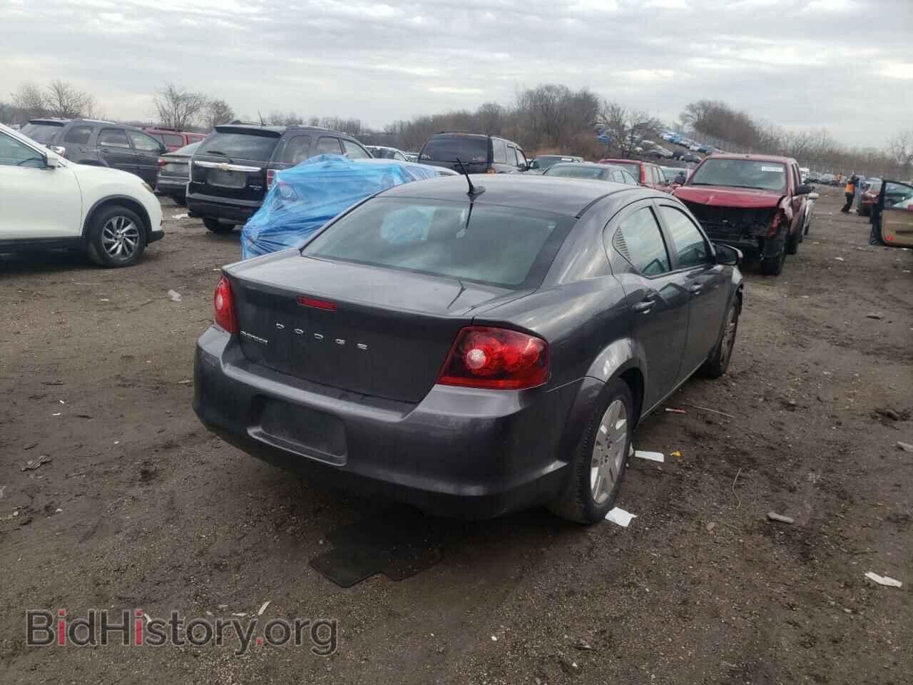 2014 DODGE AVENGER - VIN: 1C3CDZAB6EN182744 - Фото 4