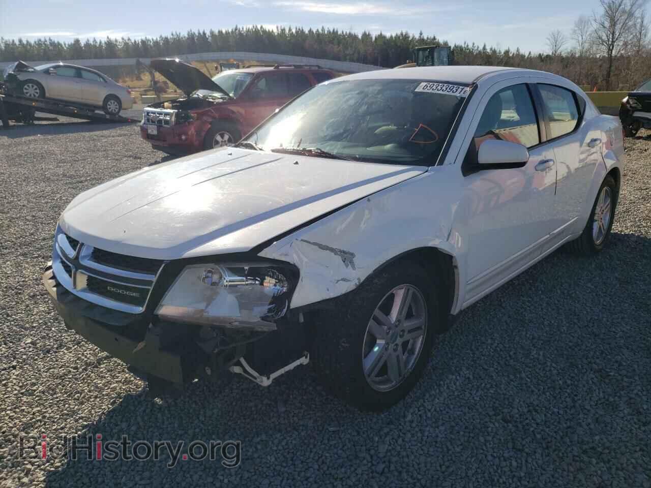 2012 DODGE AVENGER - VIN: 1C3CDZCB4CN140874 - Фото 2