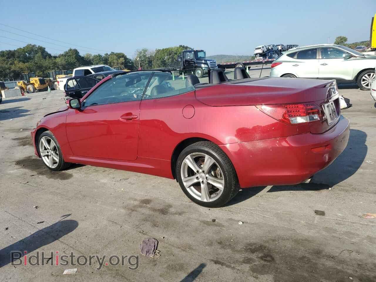 2012 LEXUS IS - VIN: JTHFF2C25C2522390 - Фото 2