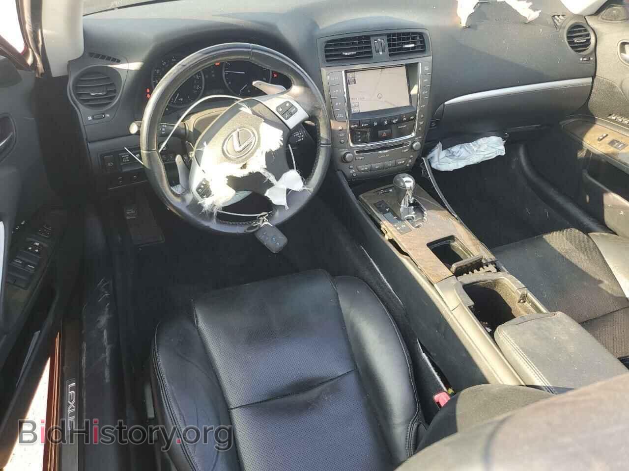 2012 LEXUS IS - VIN: JTHFF2C25C2522390 - Фото 8