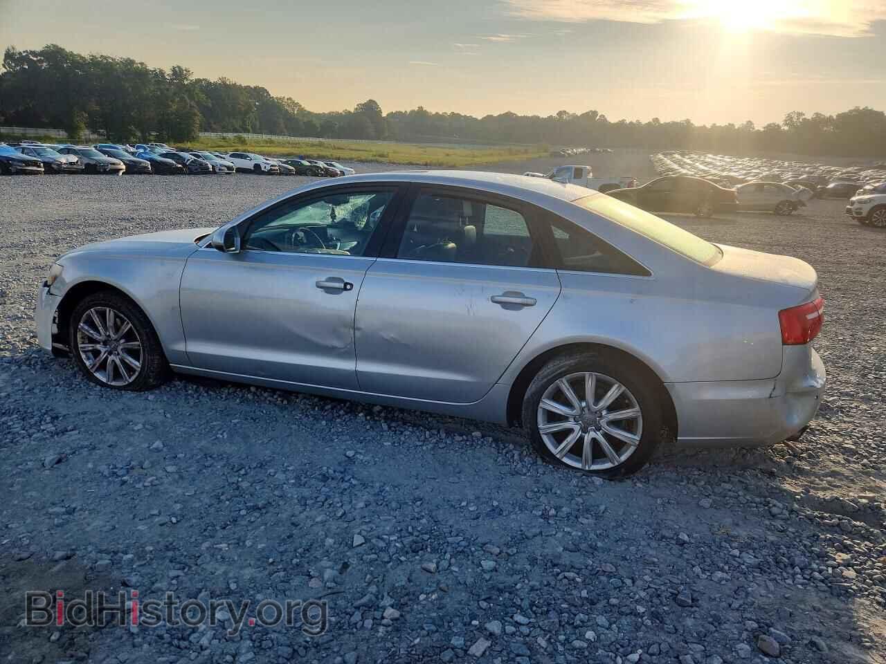 2013 AUDI A6 - VIN: WAUGFAFC8DN133700 - Фото 2