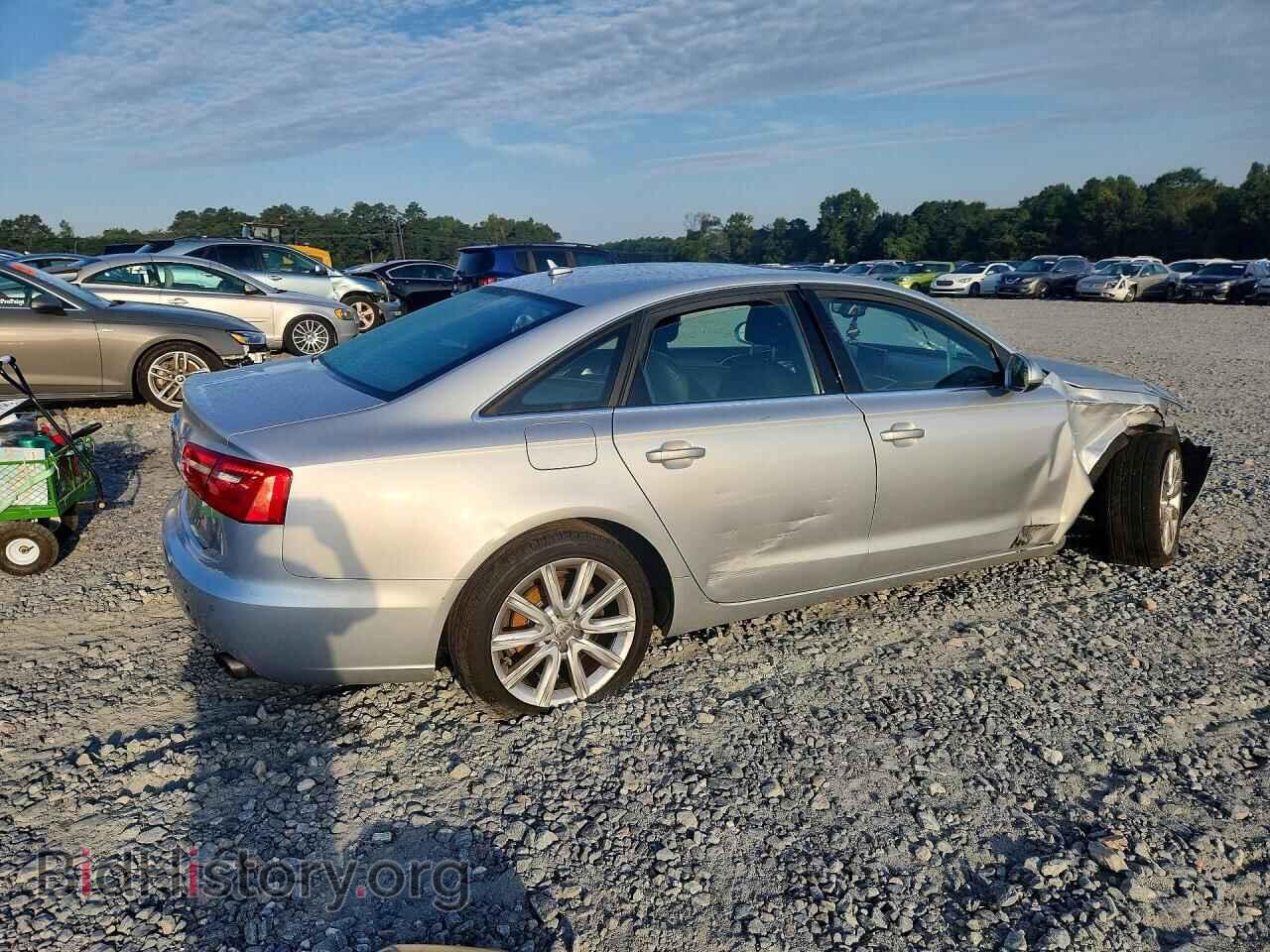 2013 AUDI A6 - VIN: WAUGFAFC8DN133700 - Фото 3
