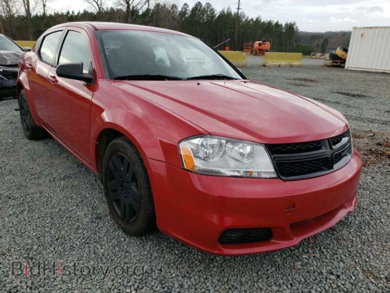 2012 Dodge AVENGER Avenger SE (VIN 1C3CDZAB6CN193482) — photo 1 of 10, Copart, damage: front end