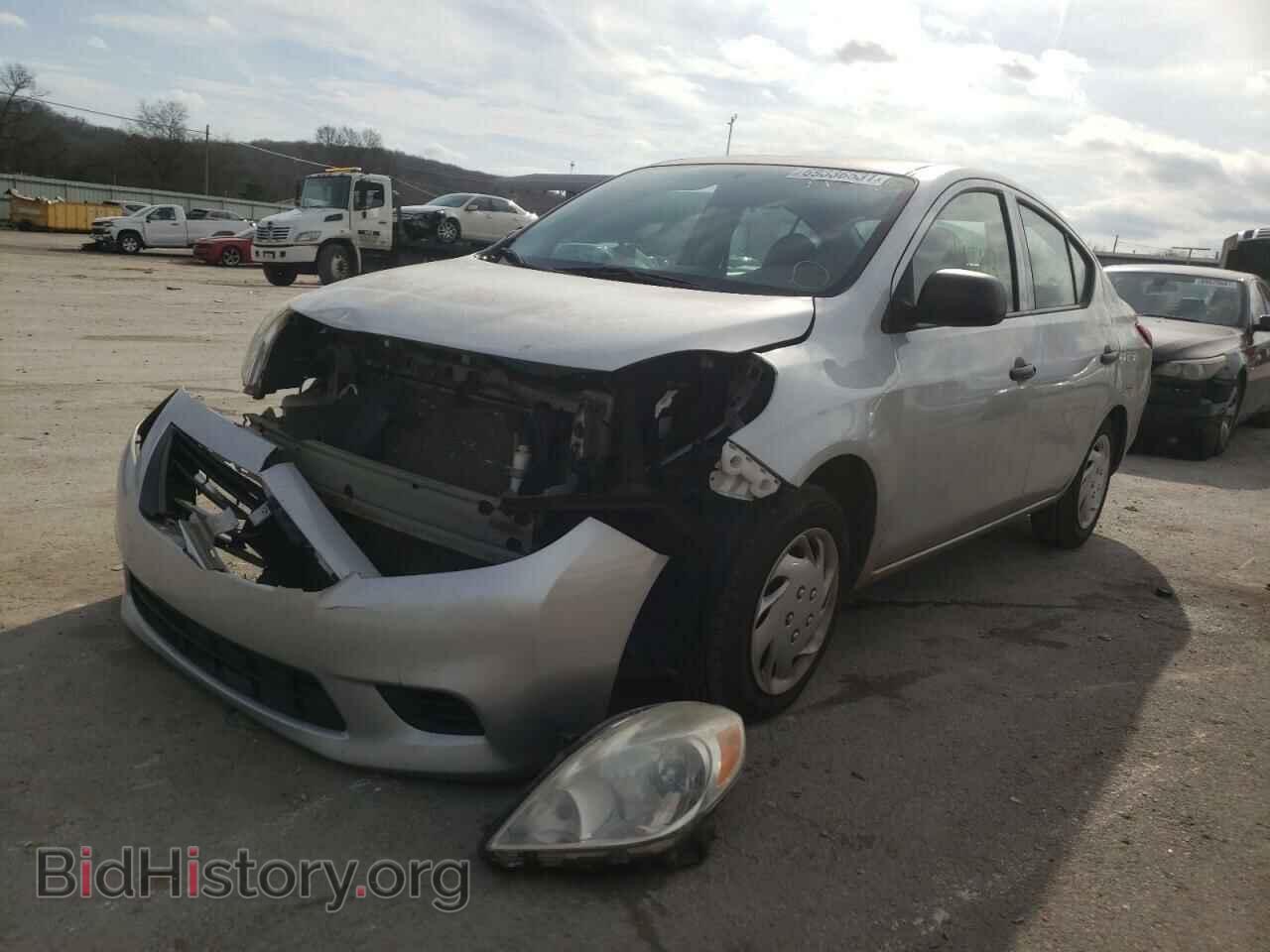 2014 NISSAN VERSA - VIN: 3N1CN7AP7EL848554 - Фото 2