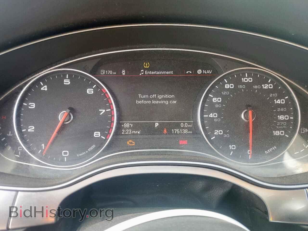 2013 AUDI A6 - VIN: WAUGFAFC4DN130292 - Фото 9