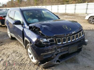 2021 Jeep COMPASS Compass LA, синий — VIN 3C4NJDBB2MT529726, Copart