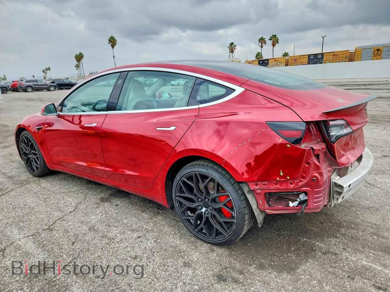 2019 TESLA MODEL 3 - VIN: 5YJ3E1EB0KF477594 - Фото 2