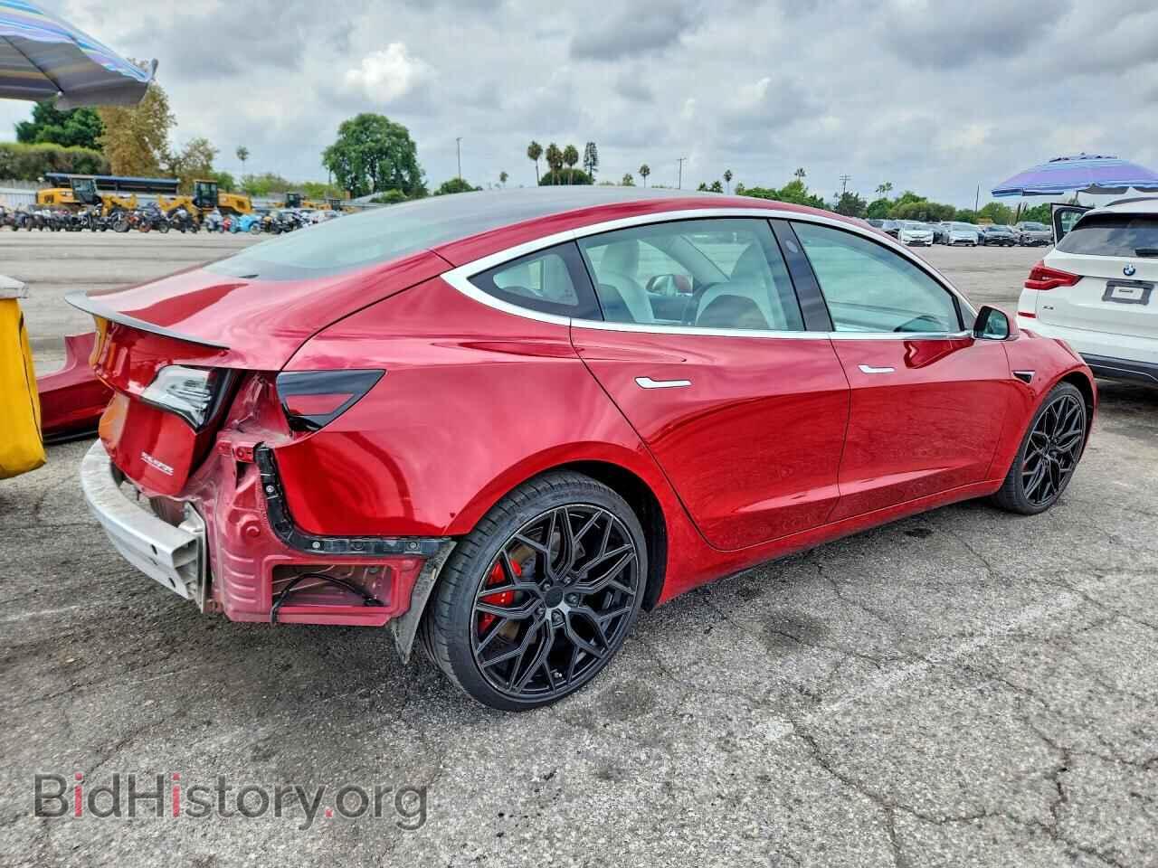 2019 TESLA MODEL 3 - VIN: 5YJ3E1EB0KF477594 - Фото 3